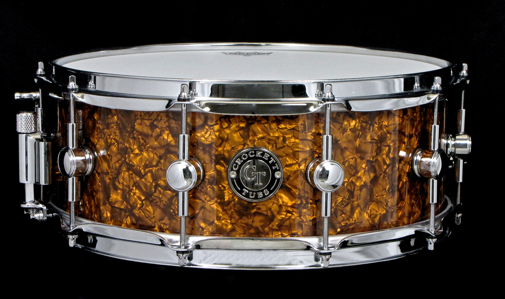 5.5×14″ Copper Pearl Birch Snare | Crockett Tubs